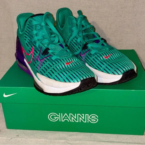 Nike Giannis Immortality 4 Basketball Shoes Dusty Cactus FQ3680-300 Men Size 9.5 - Picture 4 of 10